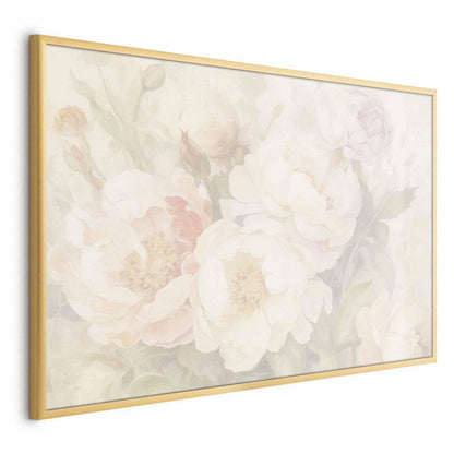 Poster - Peonies in the Mist
