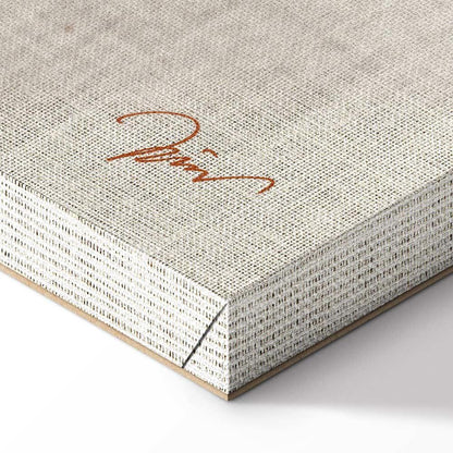 Leinwandbild - Golden Flora (1 Part) Vertical