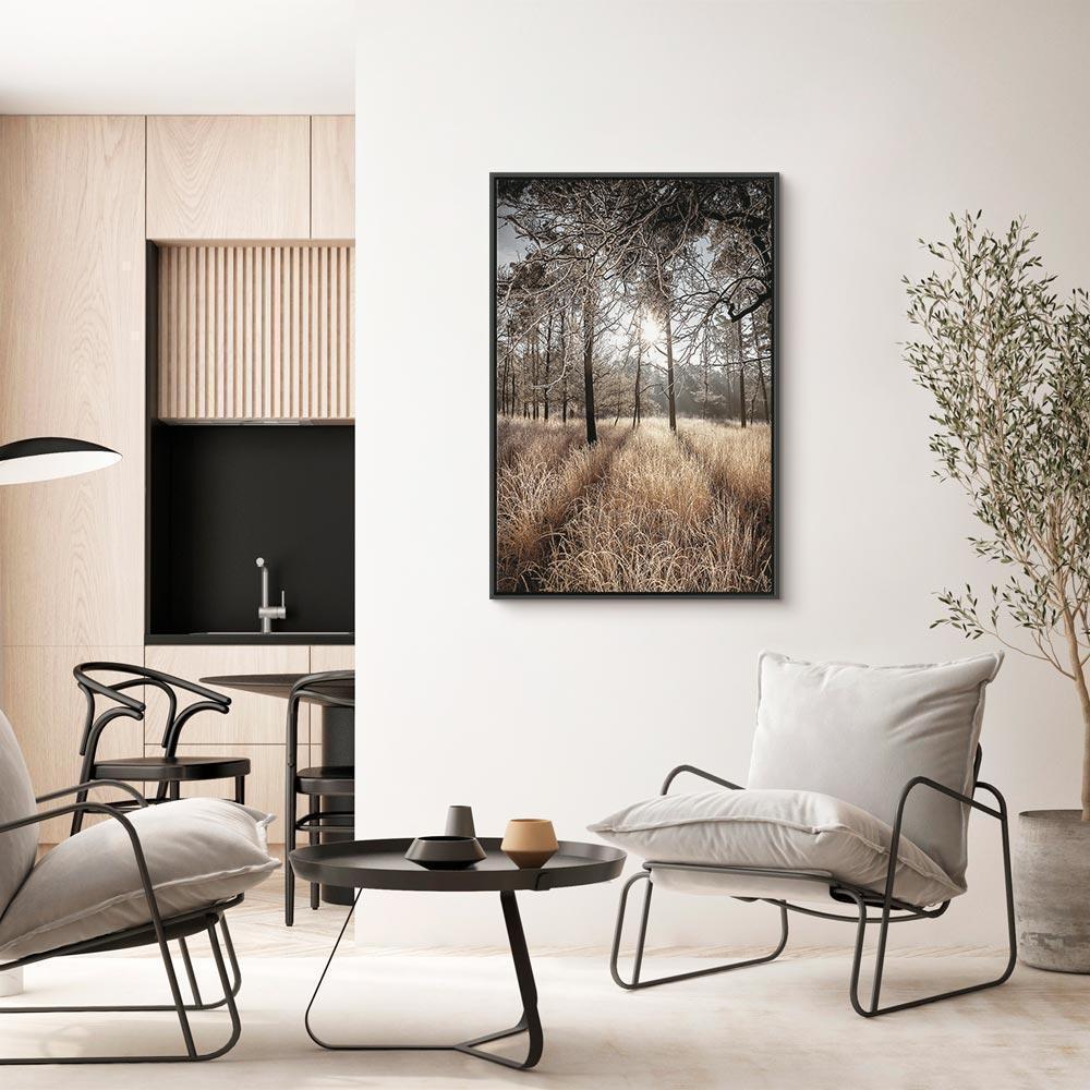 Leinwandbild - Straight Into Love (1 Part) Vertical