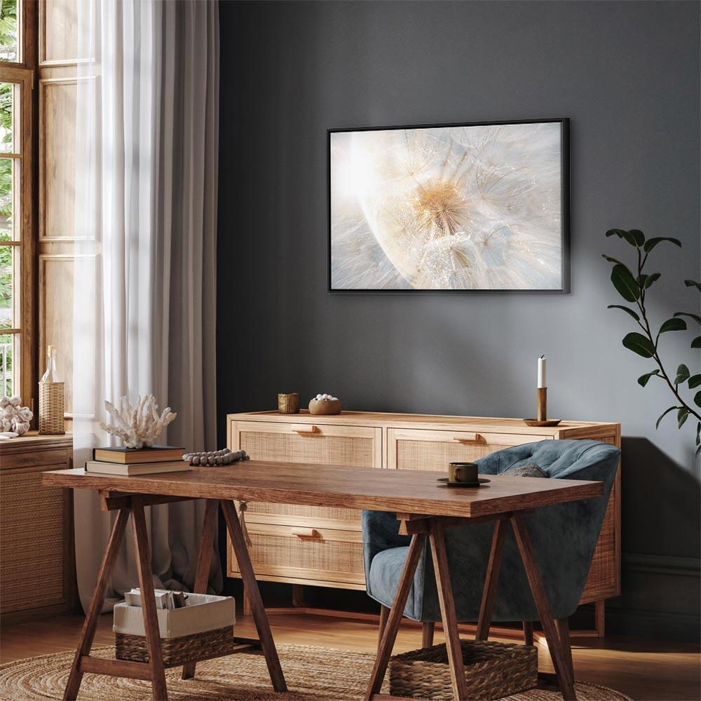 Leinwandbild - Dandelion in the Sun (1 Part) Wide