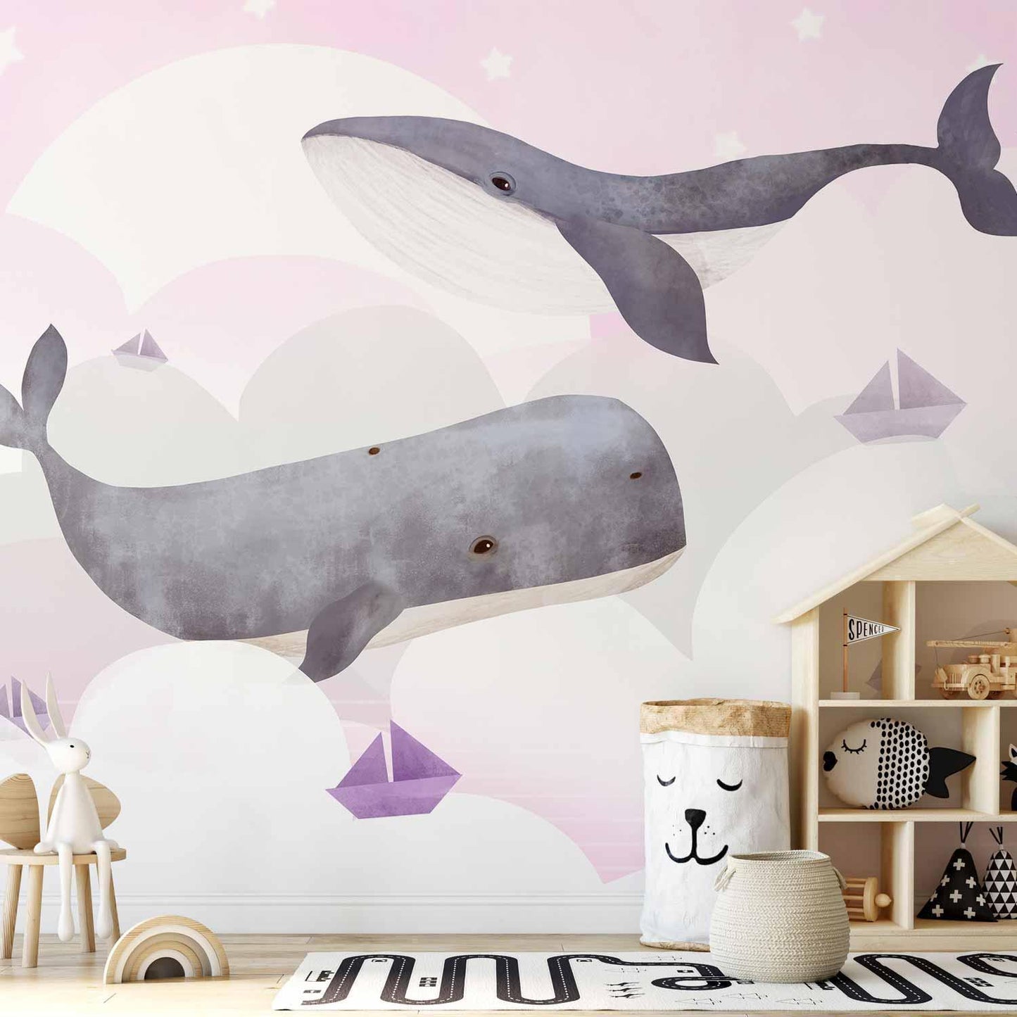 Fototapete - Dream Of Whales - Second Variant Artgeist