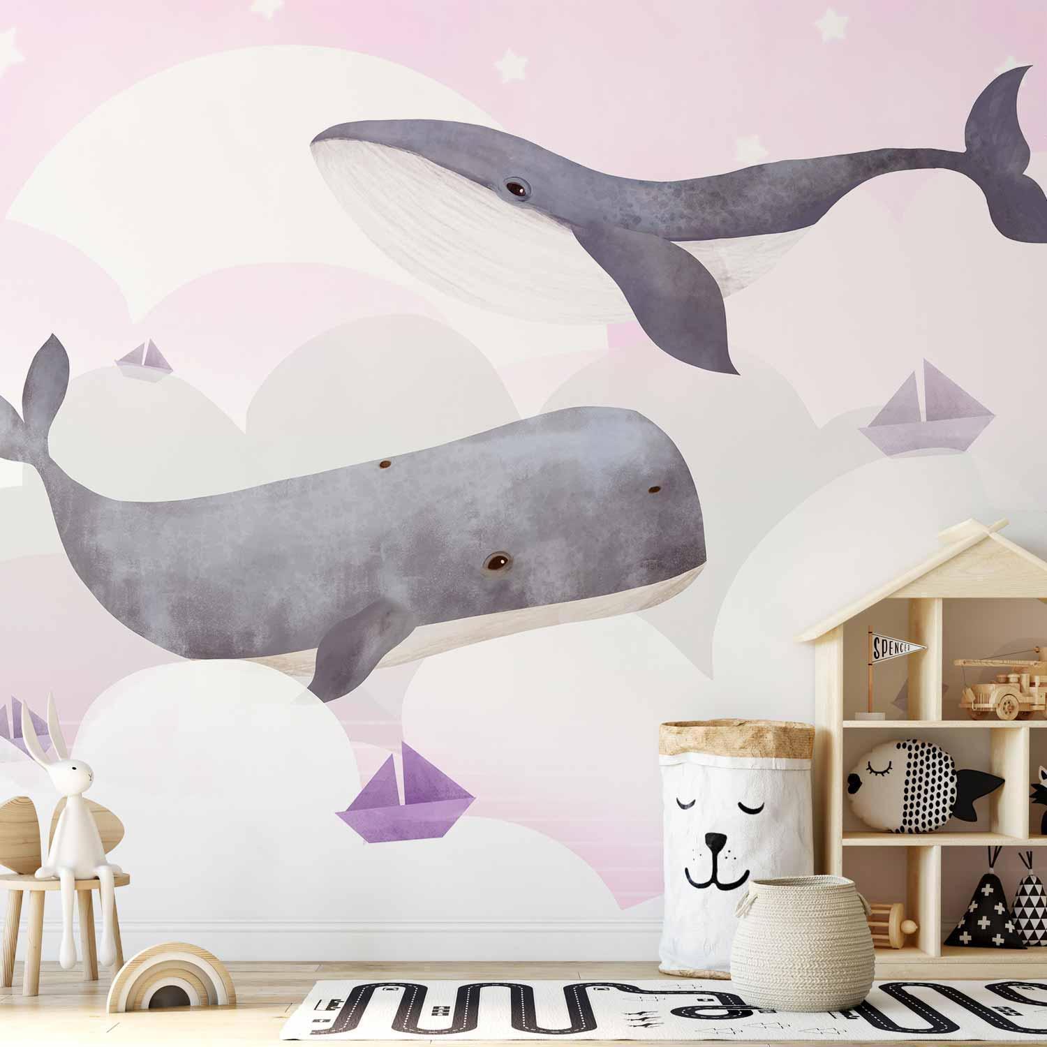 Fototapete - Dream Of Whales - Second Variant Artgeist