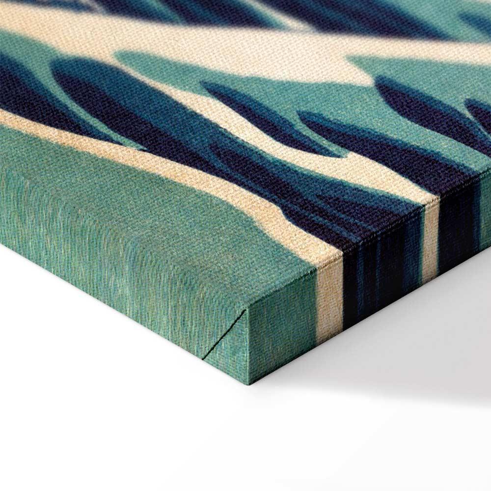 Leinwandbild - The Great Wave off Kanagawa (Reproduction)