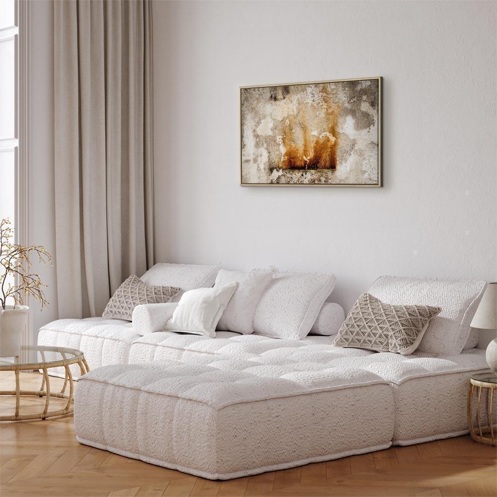 Leinwandbild - Flame of Hope (1 Part) Vertical