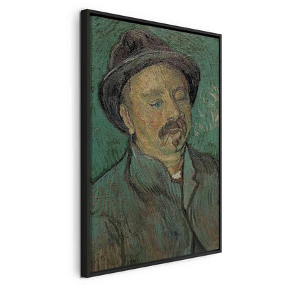 Leinwandbild - Portrait of a oneeyed man (Vincent Van Gogh) Artgeist