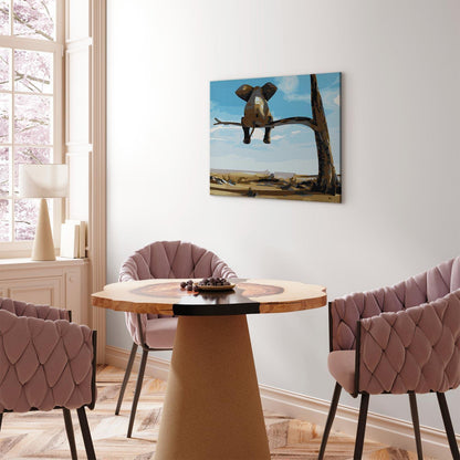 Malen nach Zahlen - Elephant In A Tree