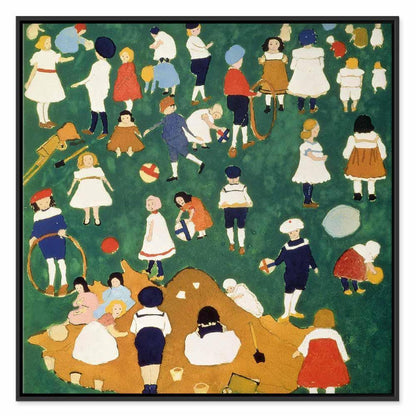 Leinwandbild - Kazimir Malevich – Children