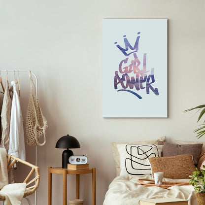 Leinwandbild - Girl Power (1 Part) Vertical