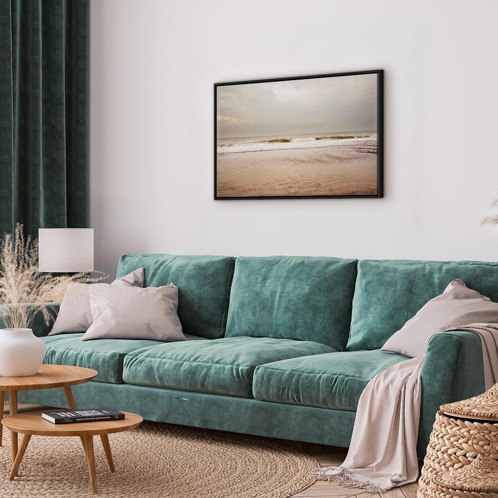 Leinwandbild - Sea After Storm (1 Part) Wide