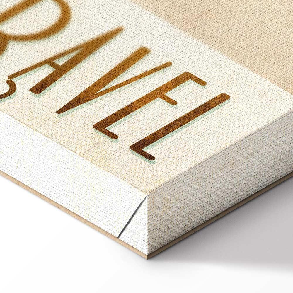 Leinwandbild - Sound Travel (1 Part) Vertical