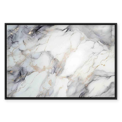 Leinwandbild - Elegant marble – stone structures in neutral colours