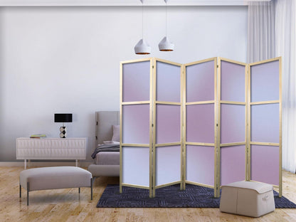 Japanischer Paravent - Complex Gradient - Gradient Composition in Nostalgic Colors