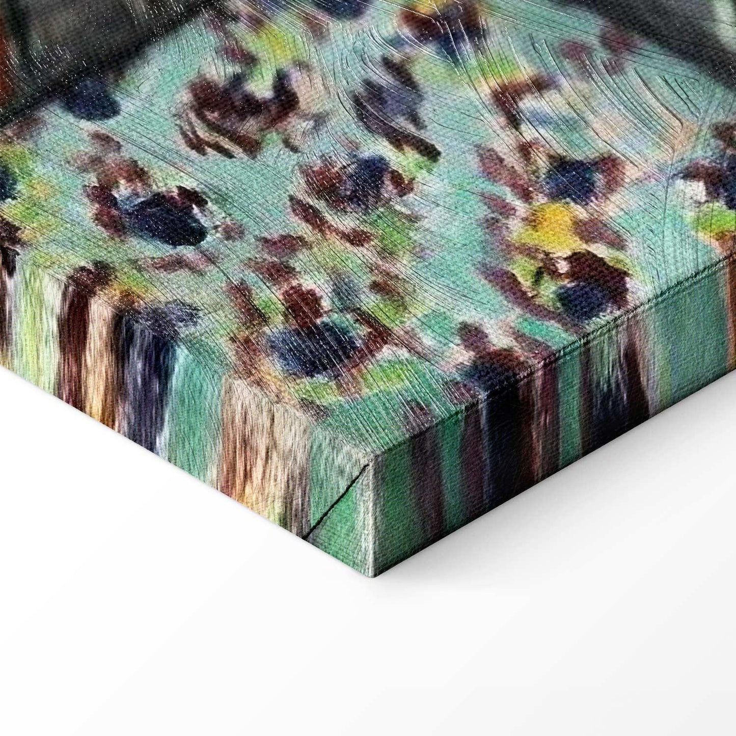 Leinwandbild - Henri Matisse – Decorative Figure on Ornamental Ground