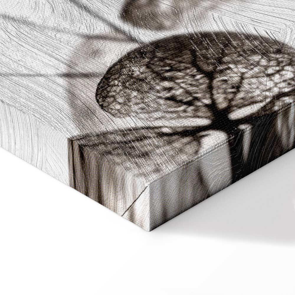 Leinwandbild - Transparent Clover (1 Part) Vertical