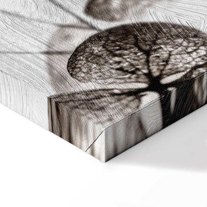 Leinwandbild - Transparent Clover (1 Part) Vertical