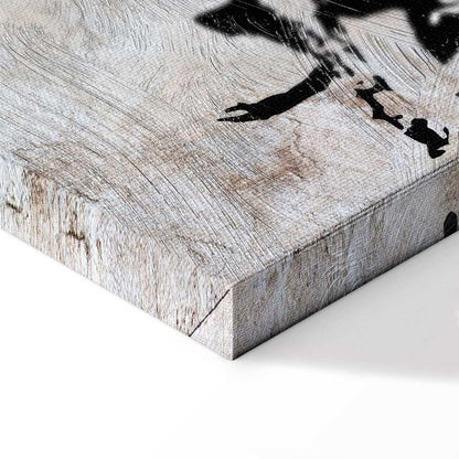 Leinwandbild - Greyhound Race (1 Part) Wide