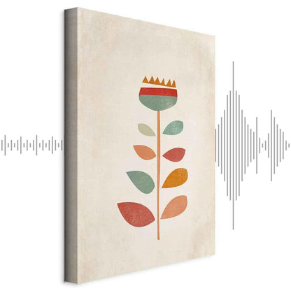 Leinwandbild - Queen of Flowers (1 Part) Vertical