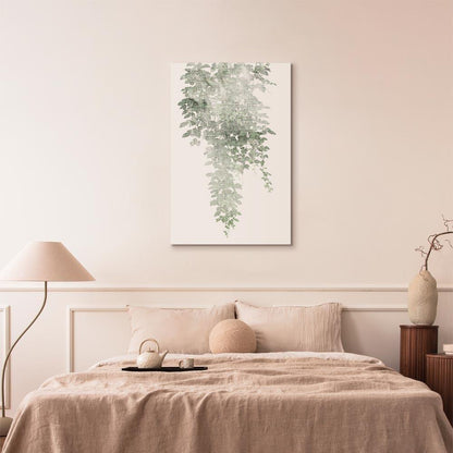 Leinwandbild - Green Cascade (1 Part) Vertical