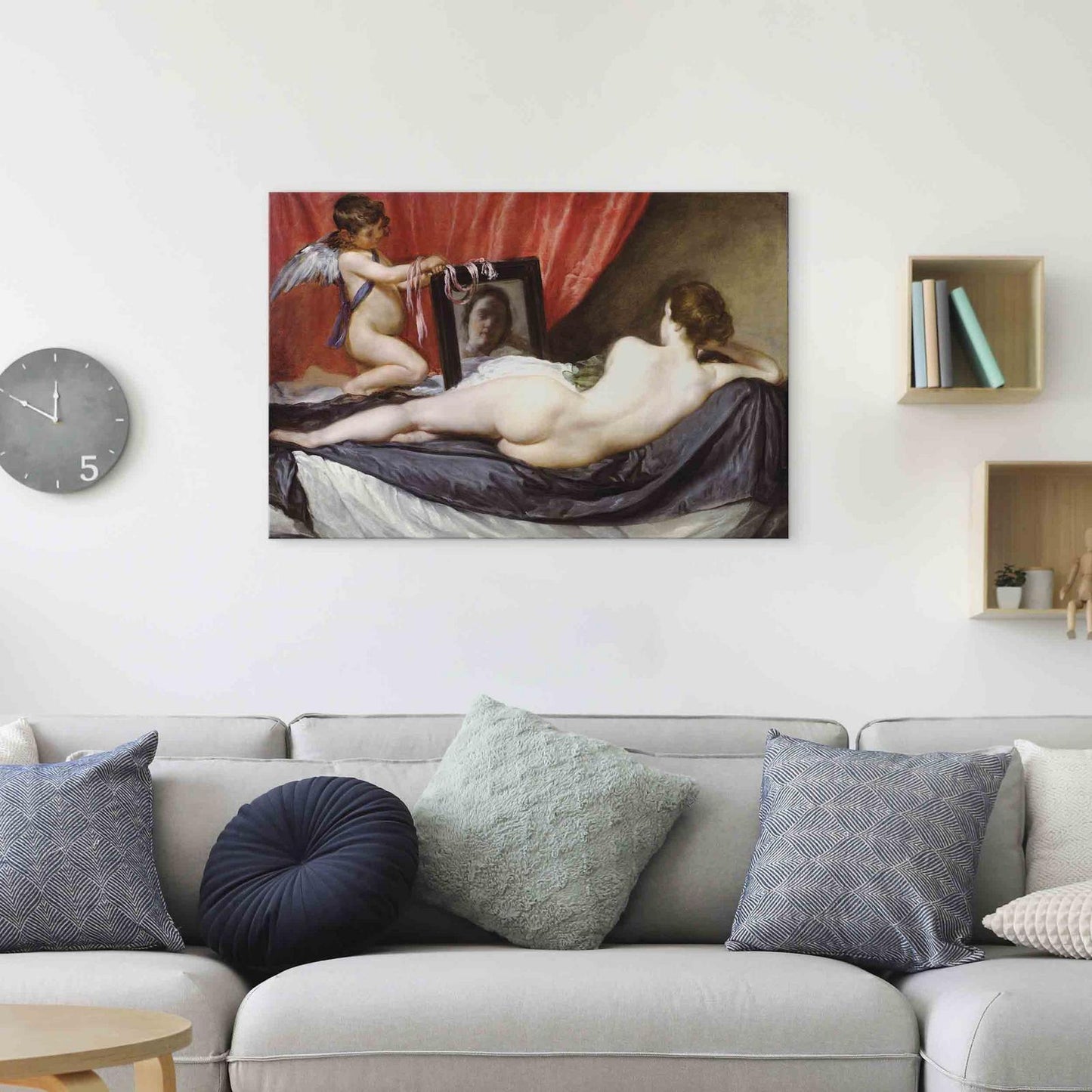 Leinwandbild - The Rokeby Venus (Diego Velázquez) Artgeist