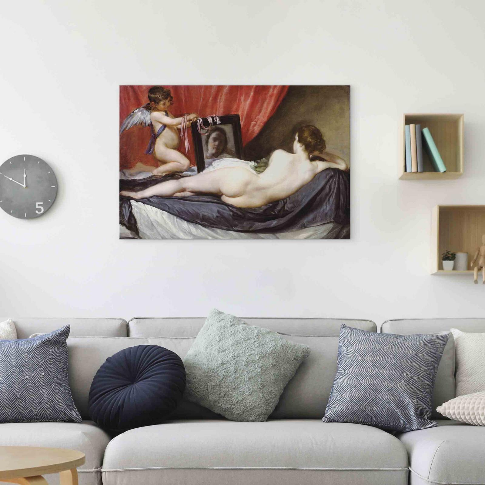 Leinwandbild - The Rokeby Venus (Diego Velázquez) Artgeist