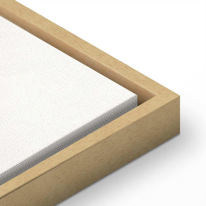 Leinwandbild - Badminton Shuttlecock on an Orange Circle Background