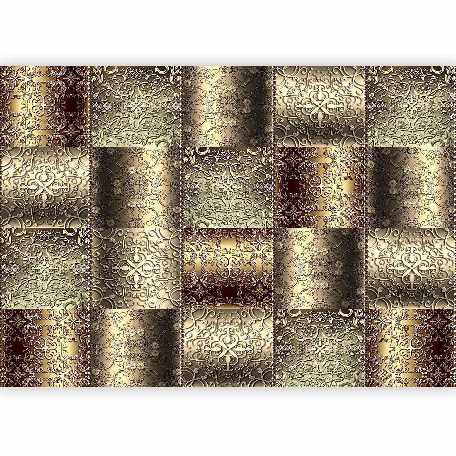 Fototapete - Metal Plates Artgeist