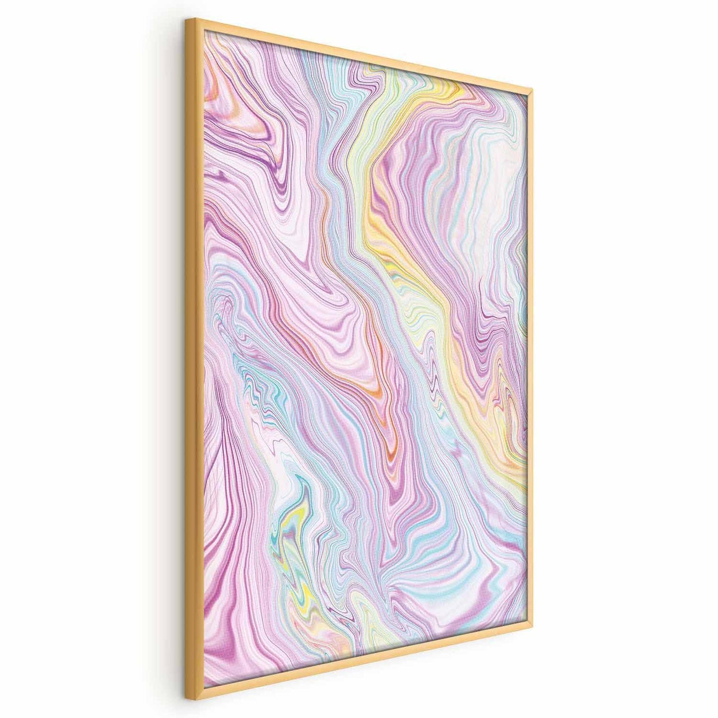 Poster - Colorful Dream - abstract shapes in pastel shades