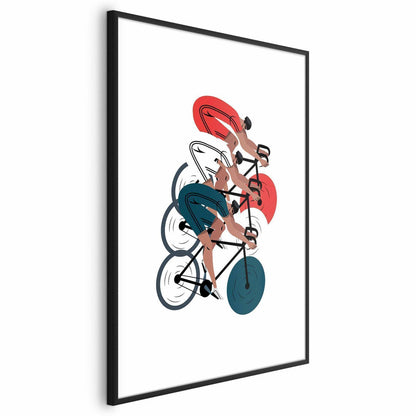 Poster - Olympics - Cycling Race