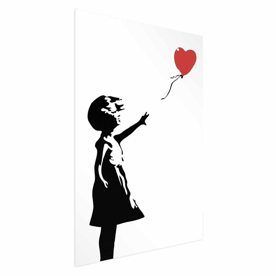 Poster - Girl with a Balloon Artgeist