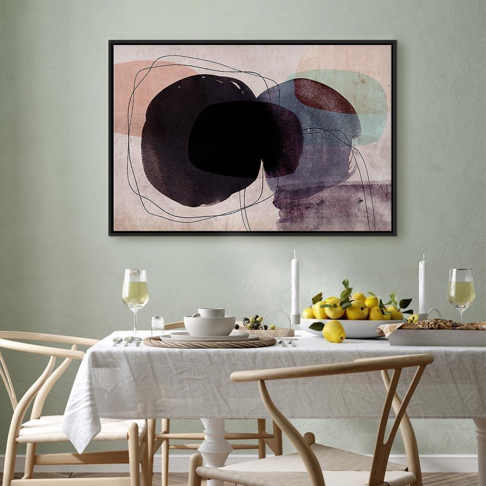 Leinwandbild - Free Accumulation (1 Part) Wide