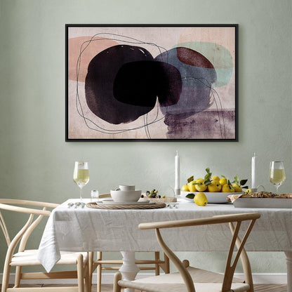 Leinwandbild - Free Accumulation (1 Part) Wide