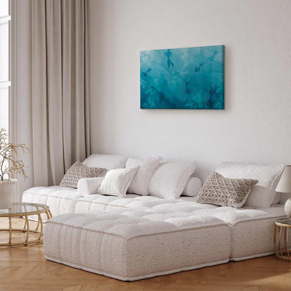 Leinwandbild - Japanese pond