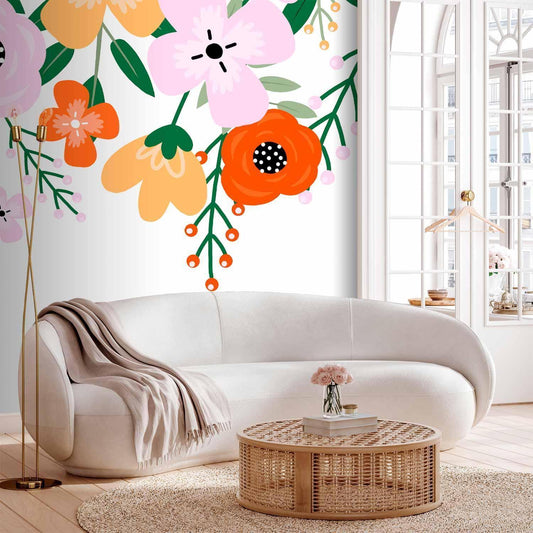Fototapete - Colorful Bloom - First Variant Artgeist