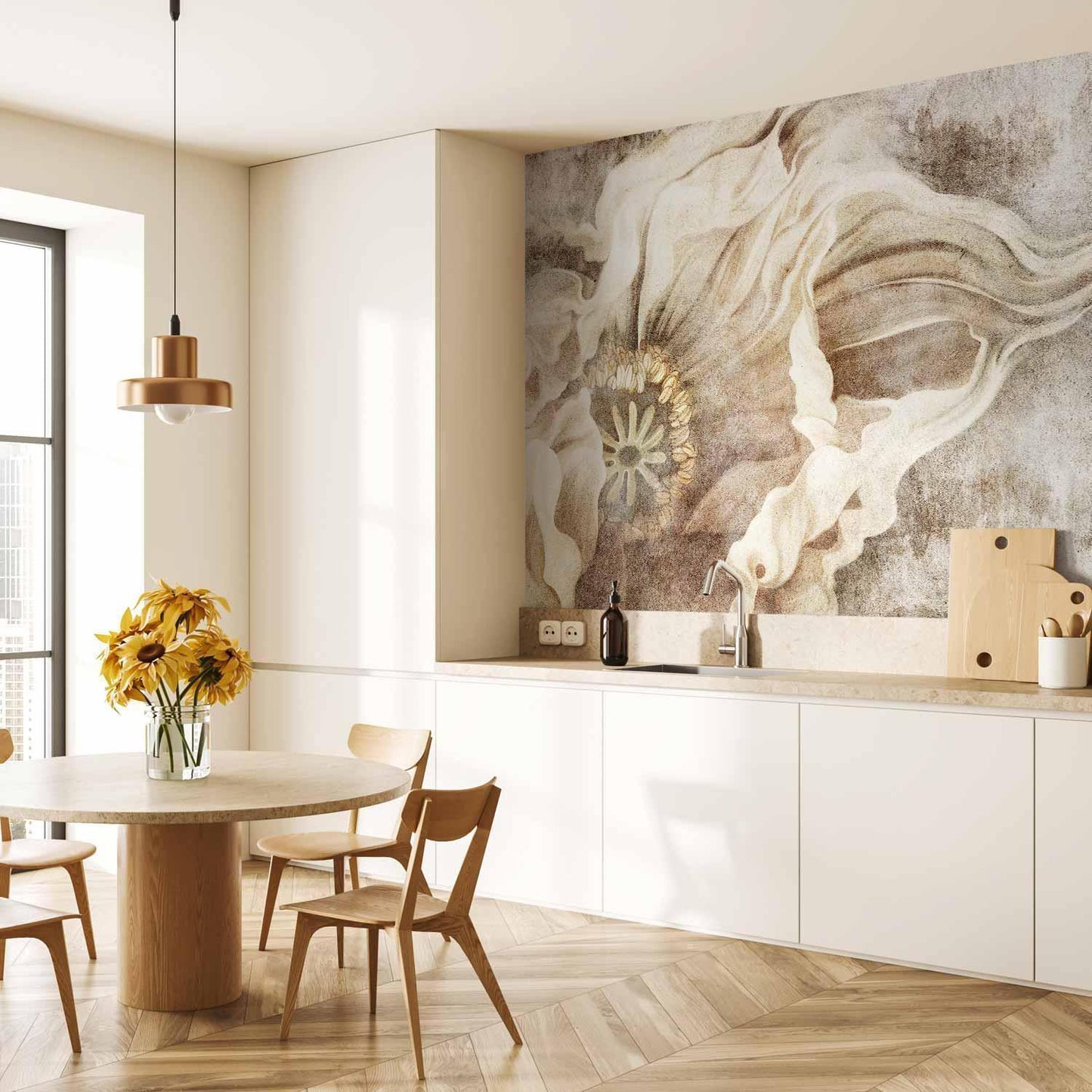 Fototapete - Magic Flower