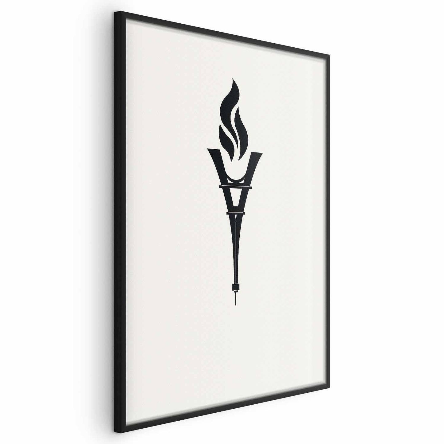 Poster - Torch Shaped Like the Eiffel Tower