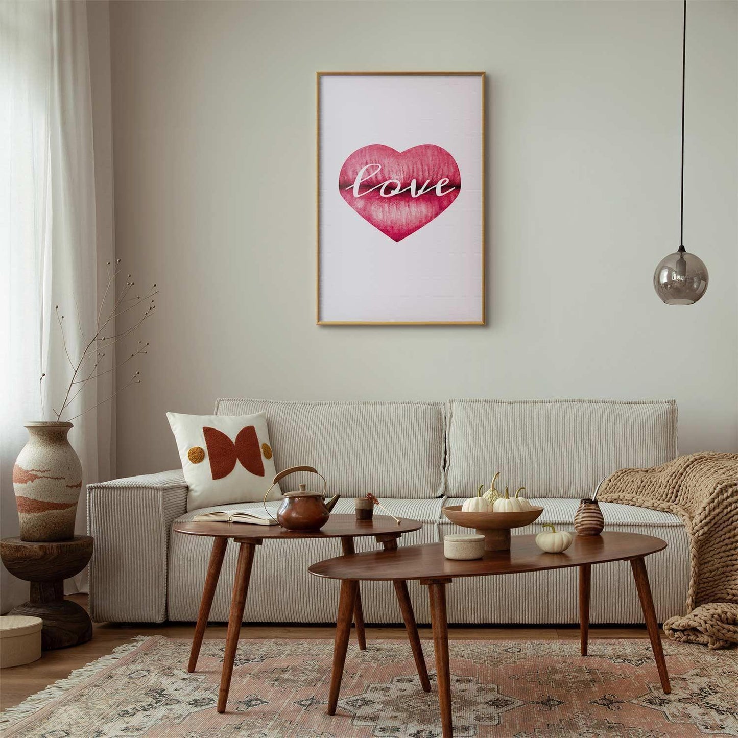 Poster - Loving Lips Artgeist