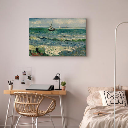 Leinwandbild - Vincent van Gogh – Seascape at Saintes-Maries