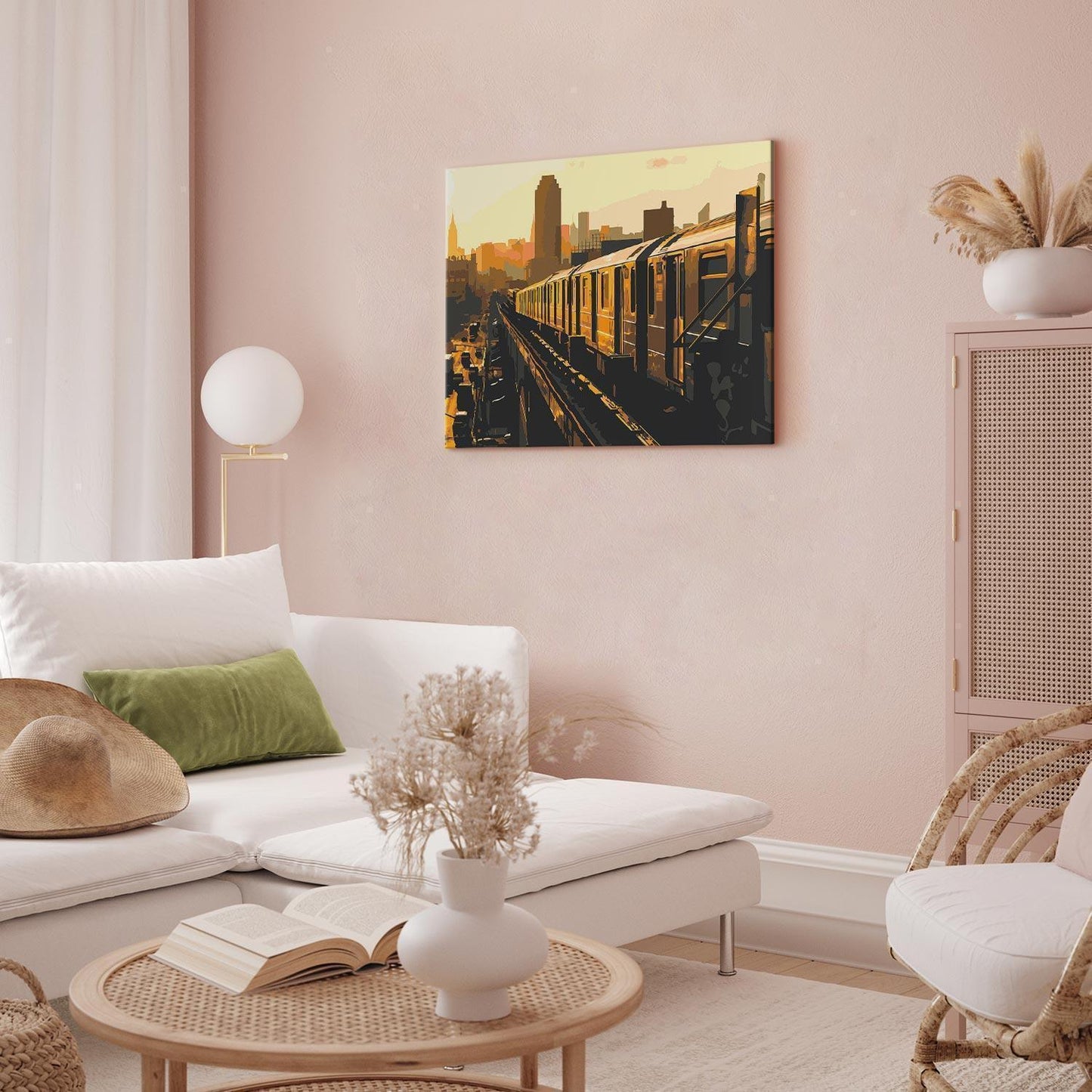 Malen nach Zahlen - New York Subway