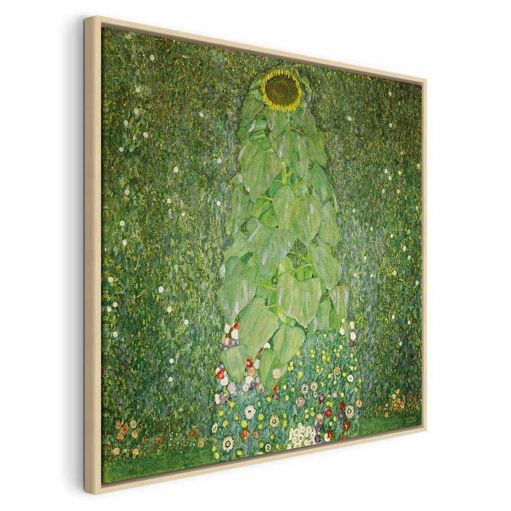 Leinwandbild - Gustav Klimt – The Sunflower