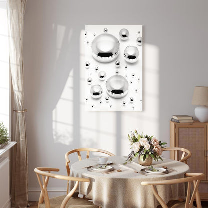 Leinwandbild - Enchanted in the Frost (1 Part) Vertical