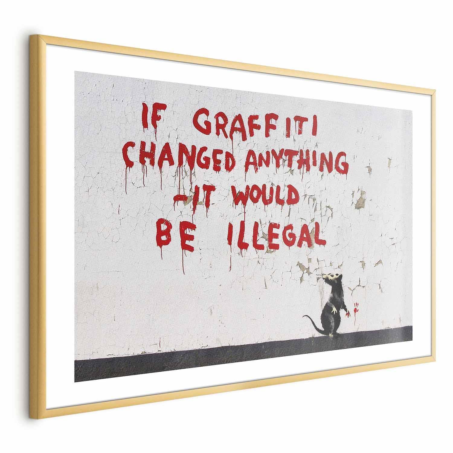 Poster - Graffiti Quote Artgeist