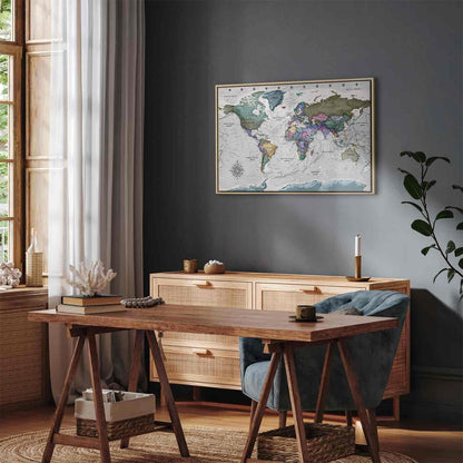 Leinwandbild - World Destinations (1 Part) Wide Artgeist
