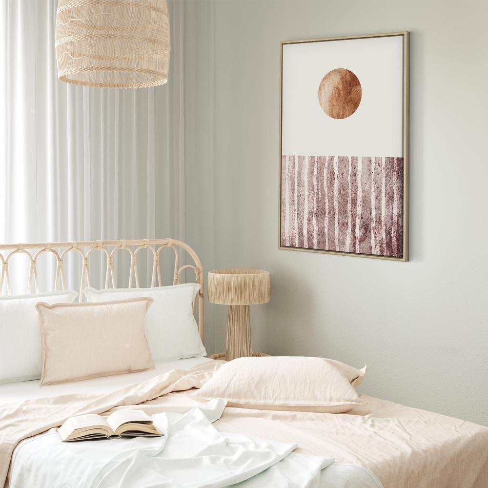 Leinwandbild - Harmony and Rhythm (1 Part) Vertical