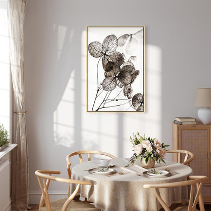 Leinwandbild - Transparent Clover (1 Part) Vertical