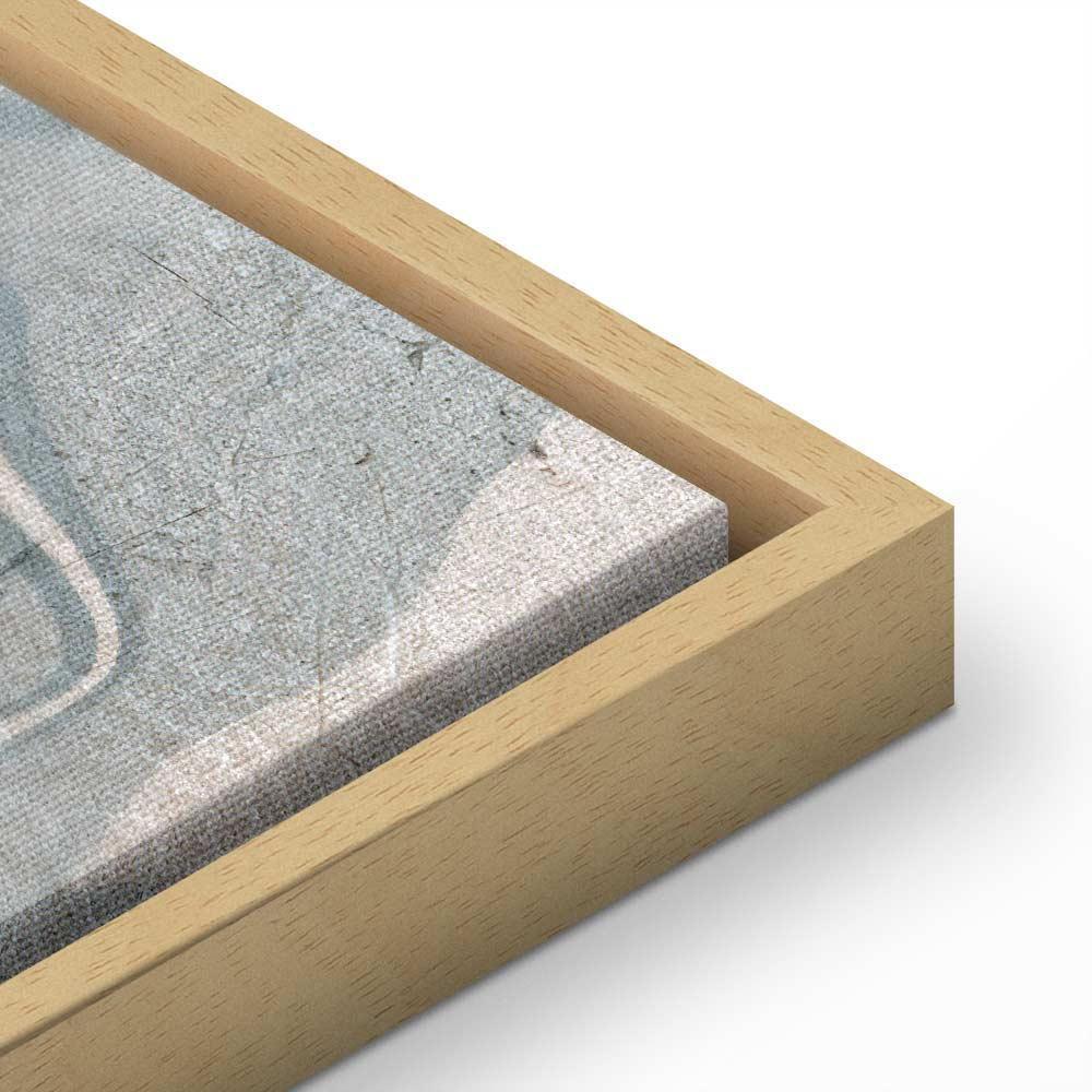 Leinwandbild - Marbled Reflection (1 Part) Wide