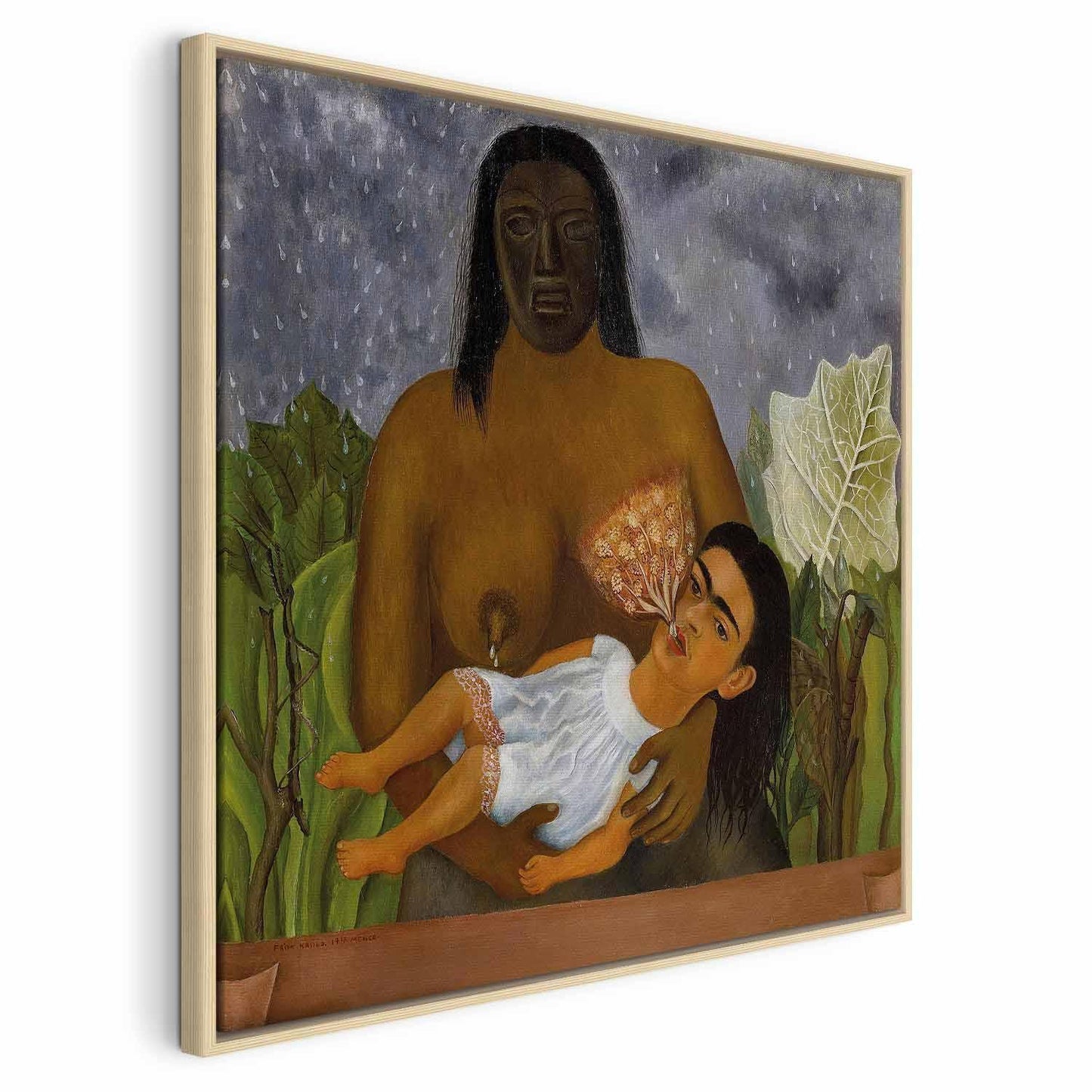 Leinwandbild - Frida Kahlo – My Nurse and I