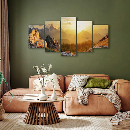 Leinwandbild - Sun Salutation