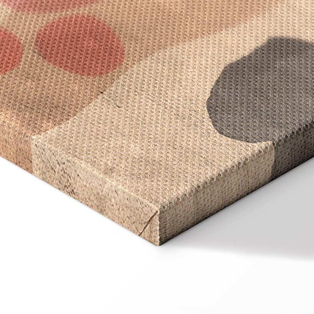 Leinwandbild - Amber Kaleidoscope (1 Part) Vertical