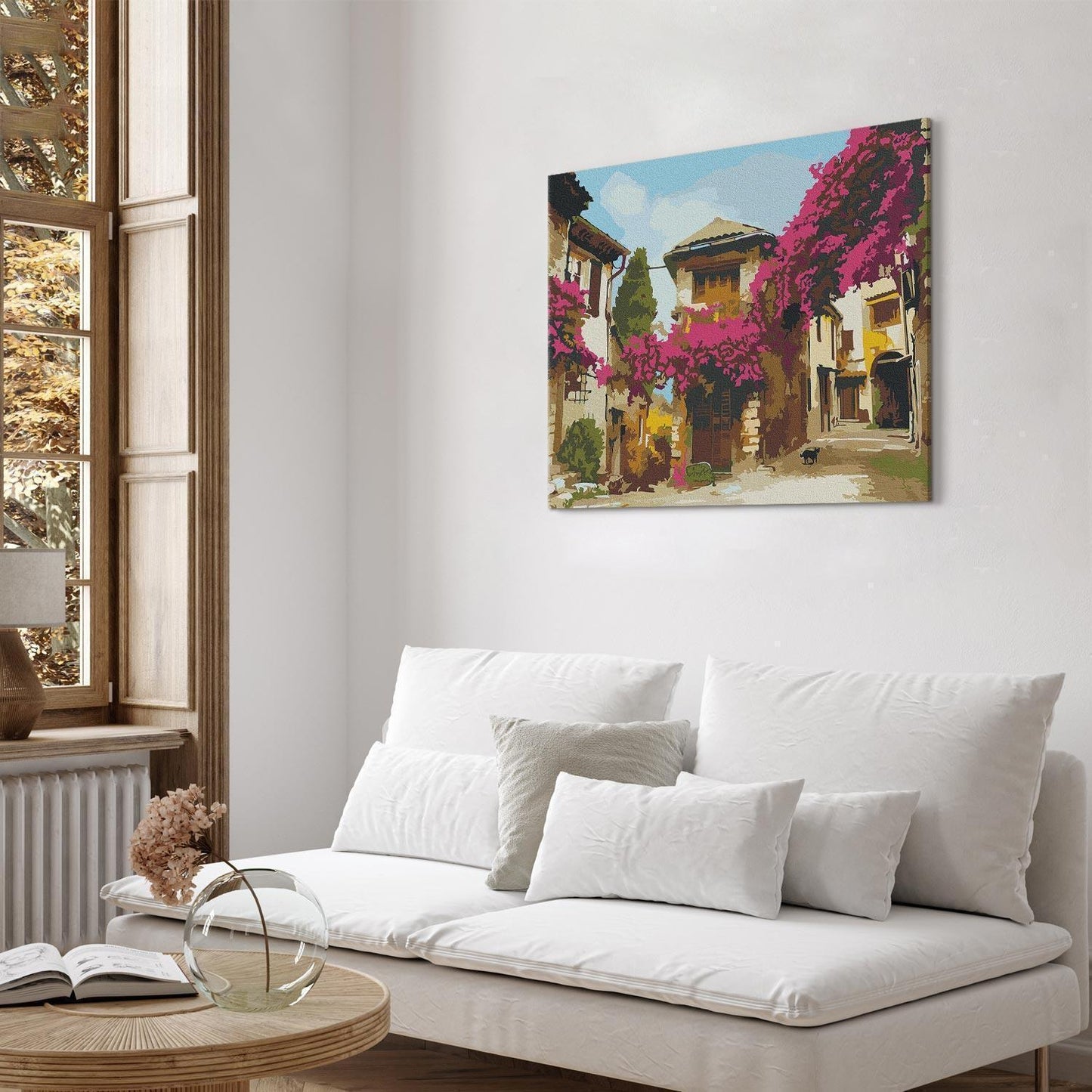 Malen nach Zahlen - Mediterranean Town