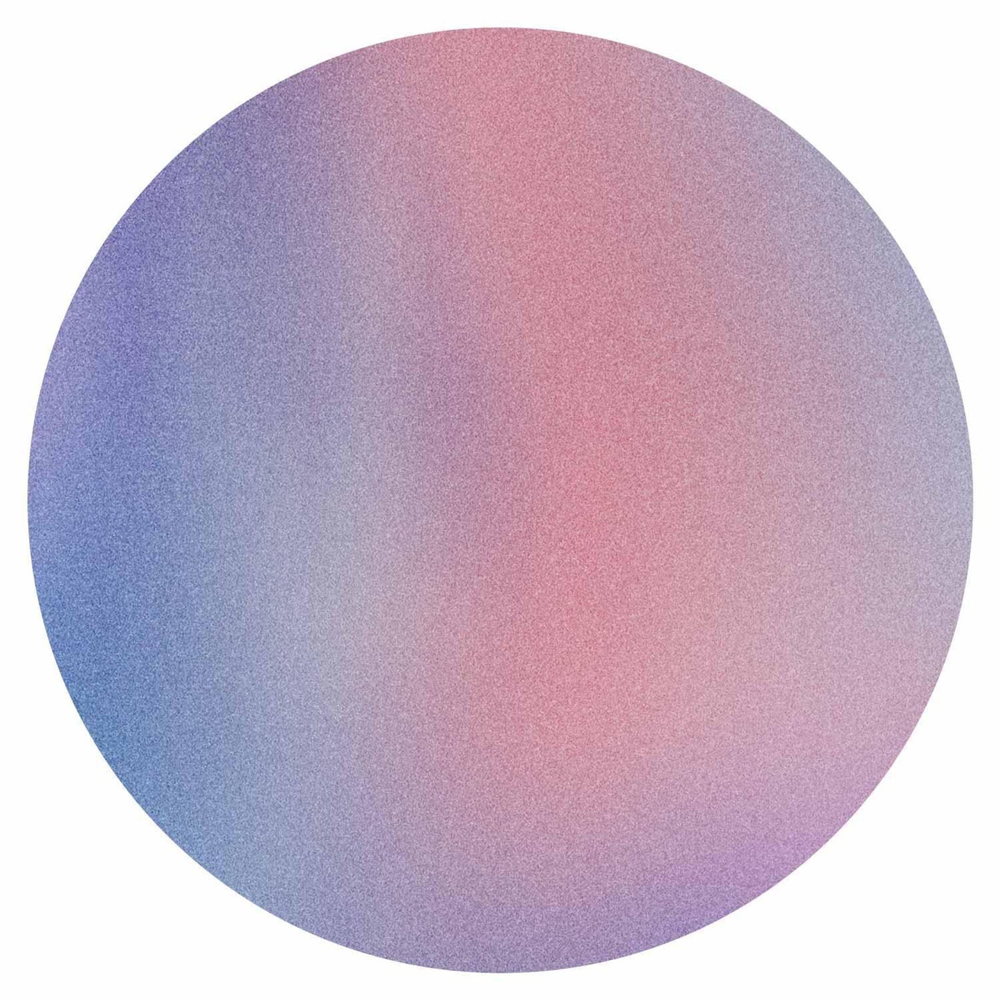 Runde Fototapete - Rainbow gradient - a delicate multicoloured gradient reminiscent of mist